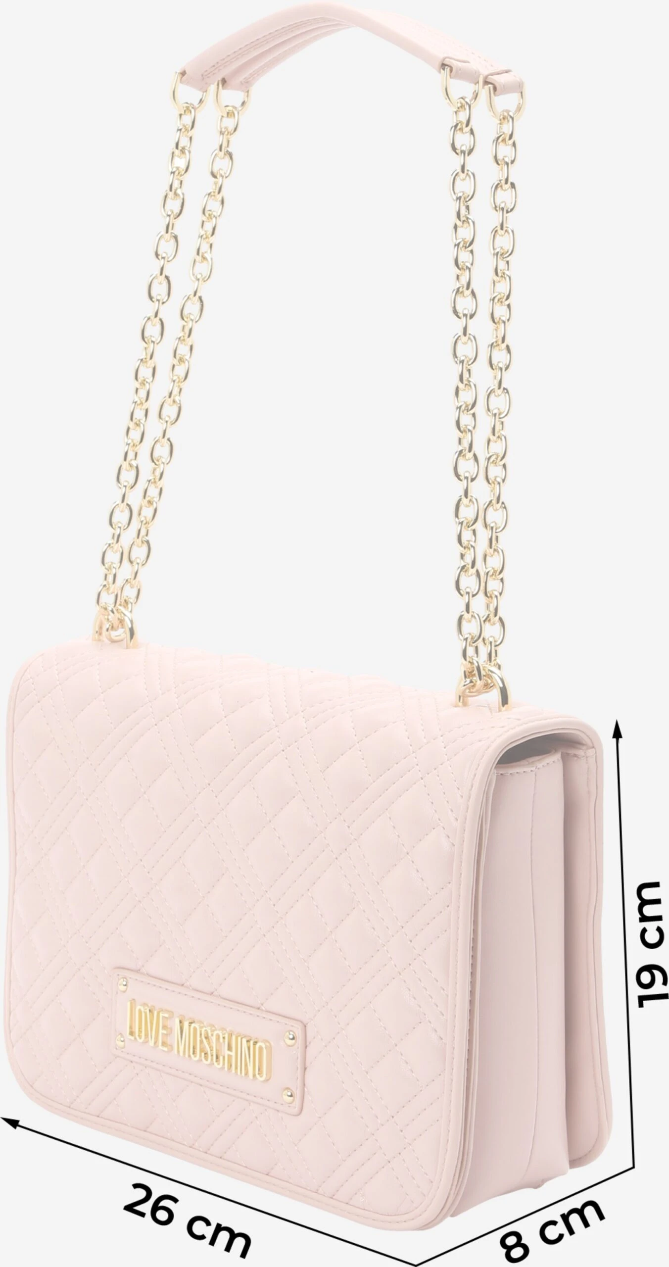 Love Moschino HÄndveske Gammelrosa - Bilde 2