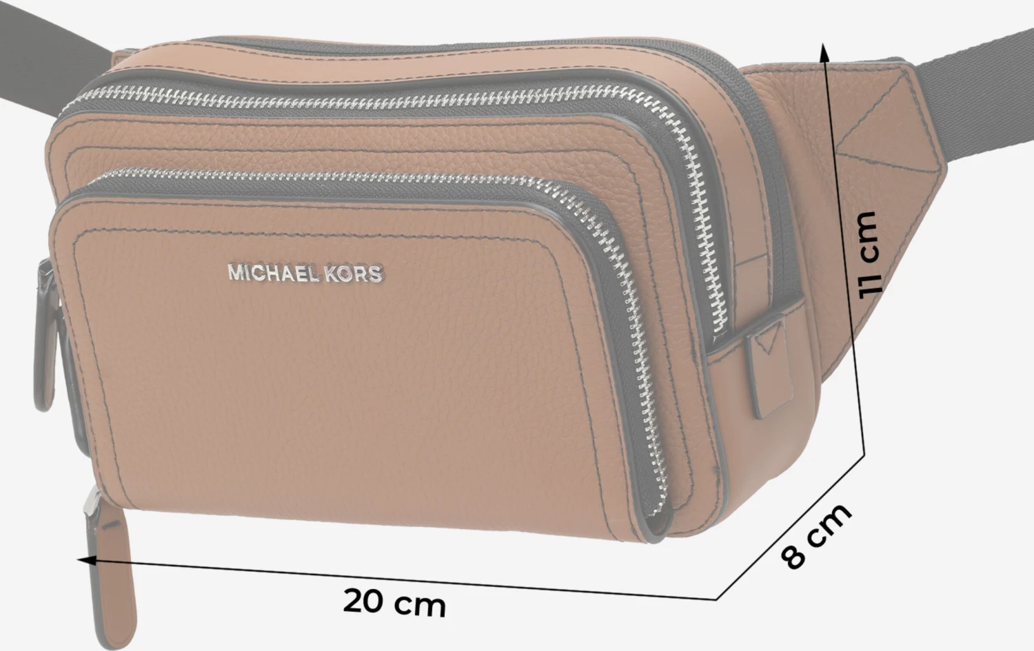 Michael Kors Rumpetaske Brun - Bilde 2