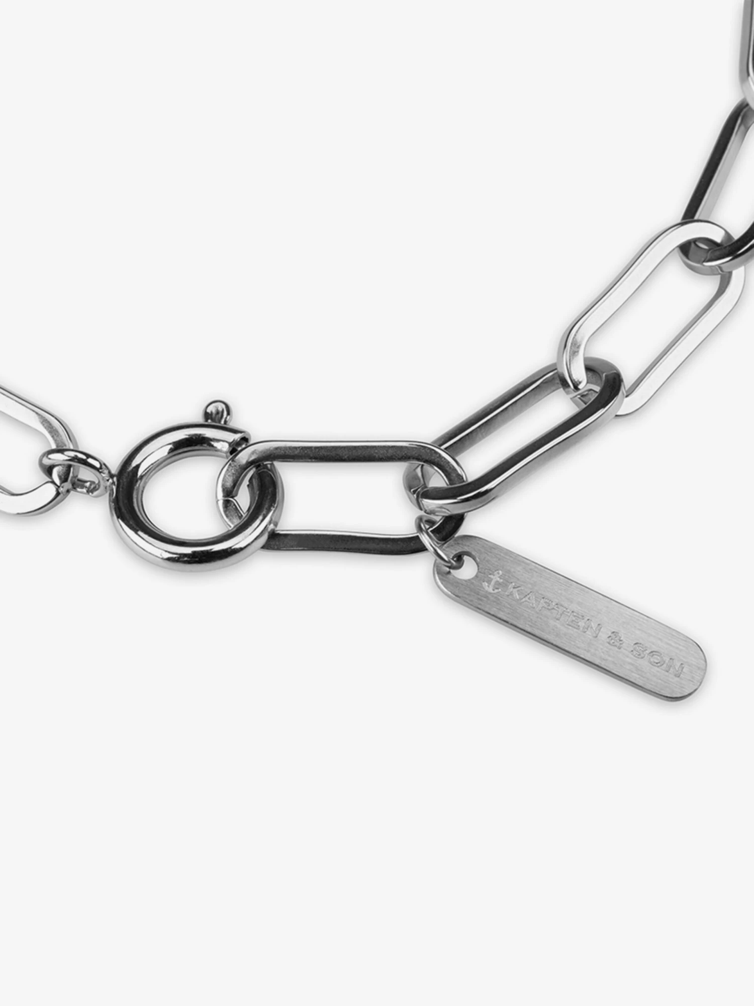 Kapten & Son Kjede 'Necklace Urban Bold Silver' Sølv - Bilde 2