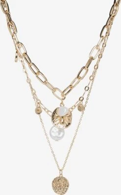 PIECES Kjede 'JUTELIA' Gull