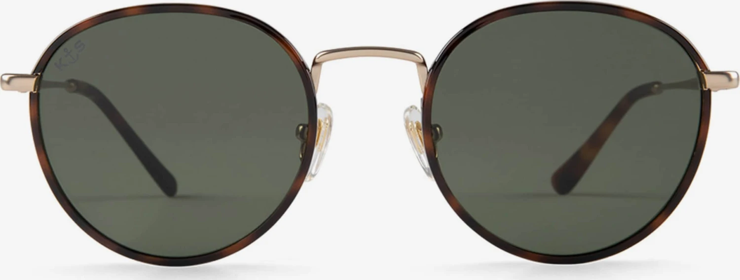 Kapten & Son Solbriller 'London Gold Tortoise Green' Brun / Grønn - Bilde 2