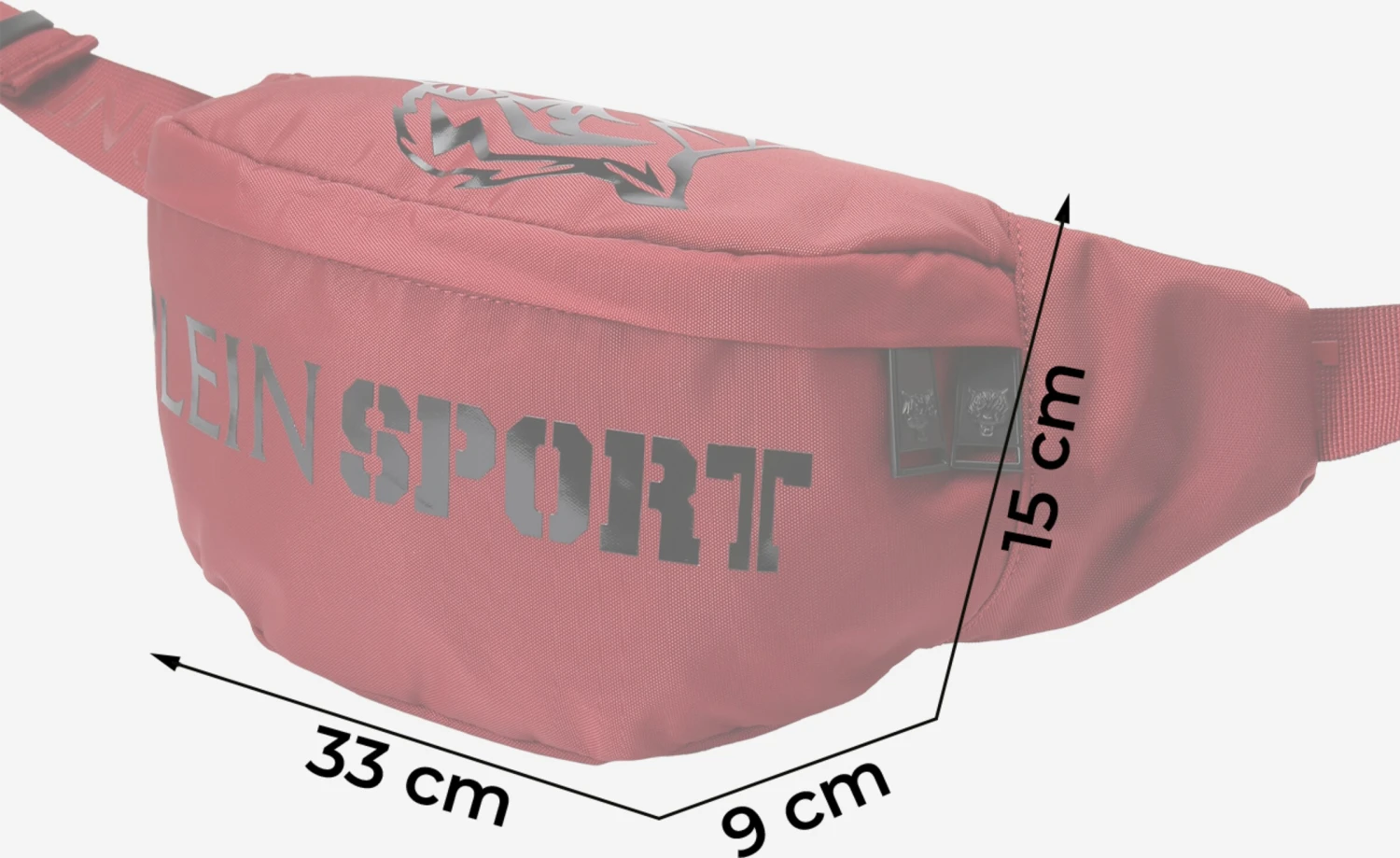 Plein Sport Rumpetaske 'PHILADELFIA' Rød - Bilde 2