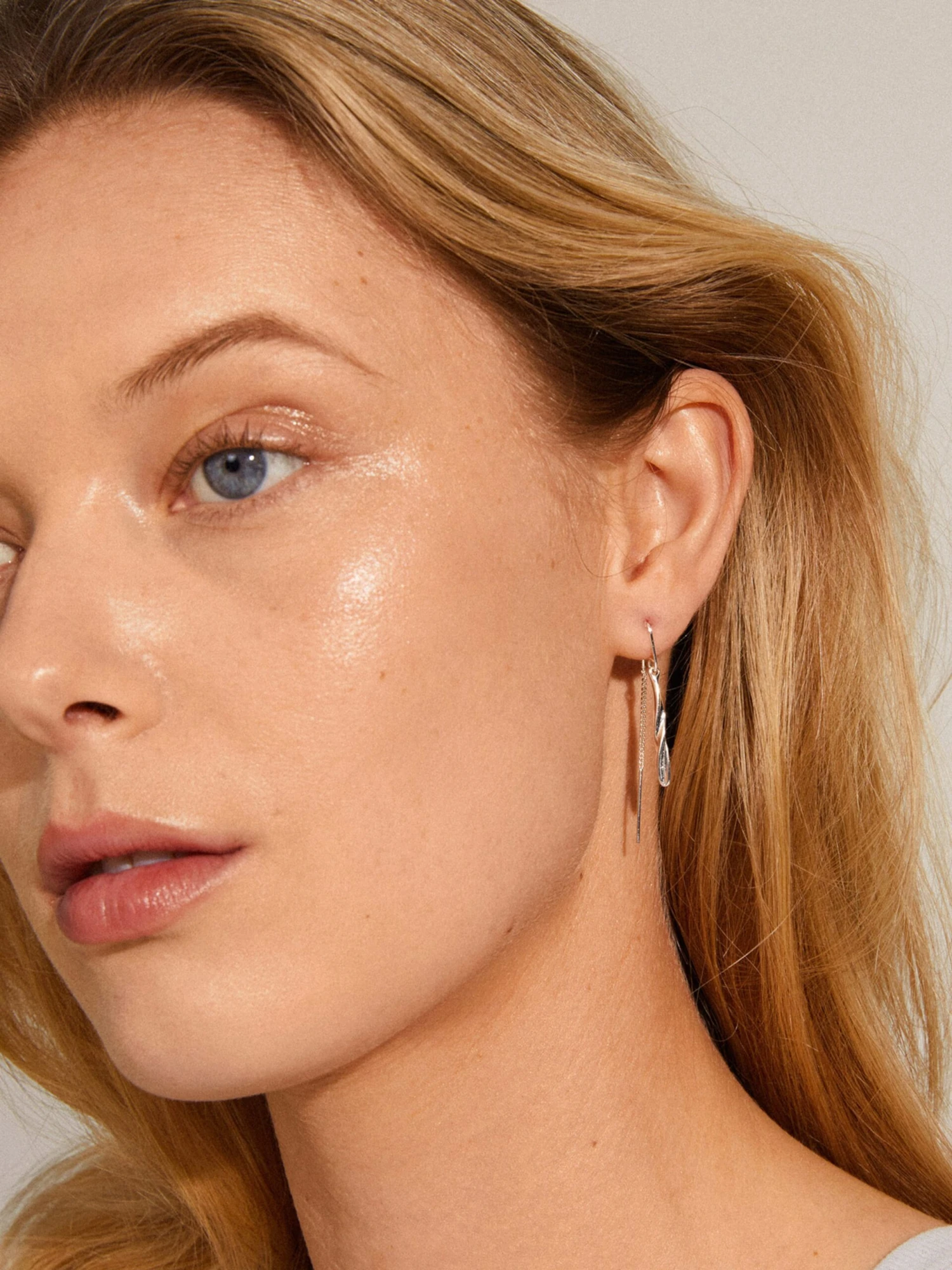 Pilgrim Øredobber 'Alberte' Sølv - Bilde 2