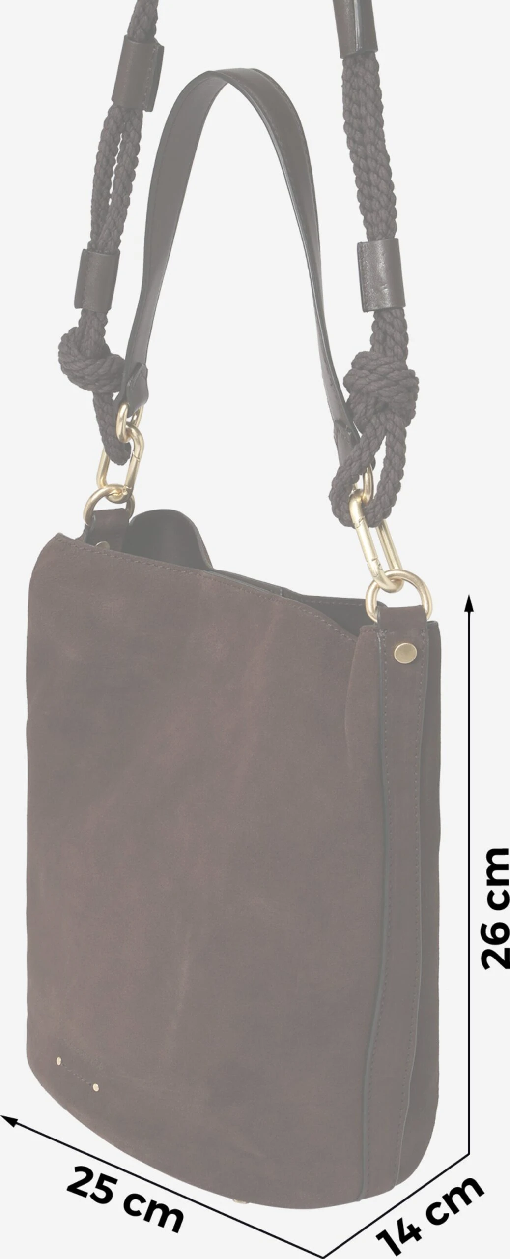 Vanessa Bruno HÄndveske 'HOLLY' Kastanjebrun - Bilde 4