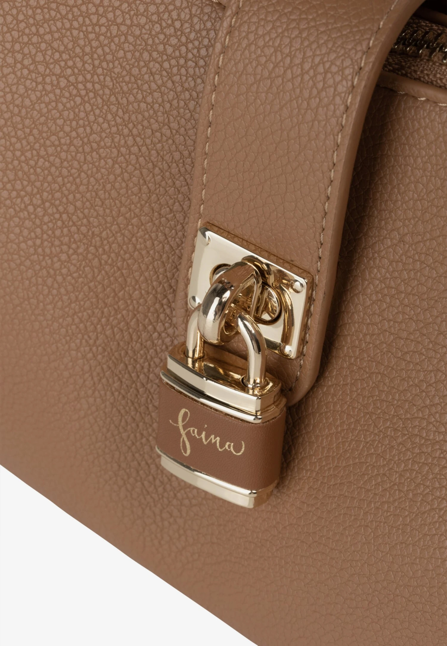 Faina Skulderveske Lysebrun - Bilde 5