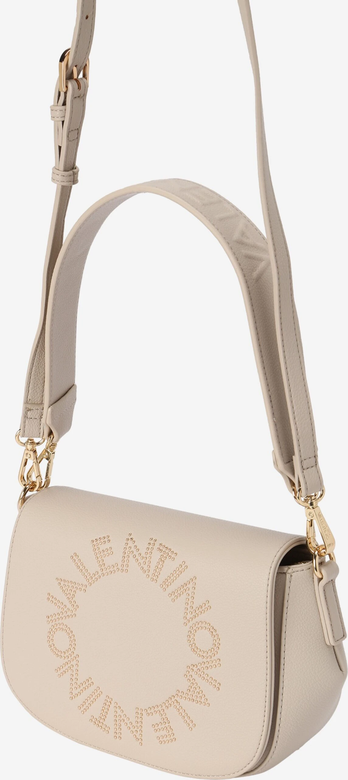 VALENTINO Skulderveske 'Pattina' Sand / Lys Beige