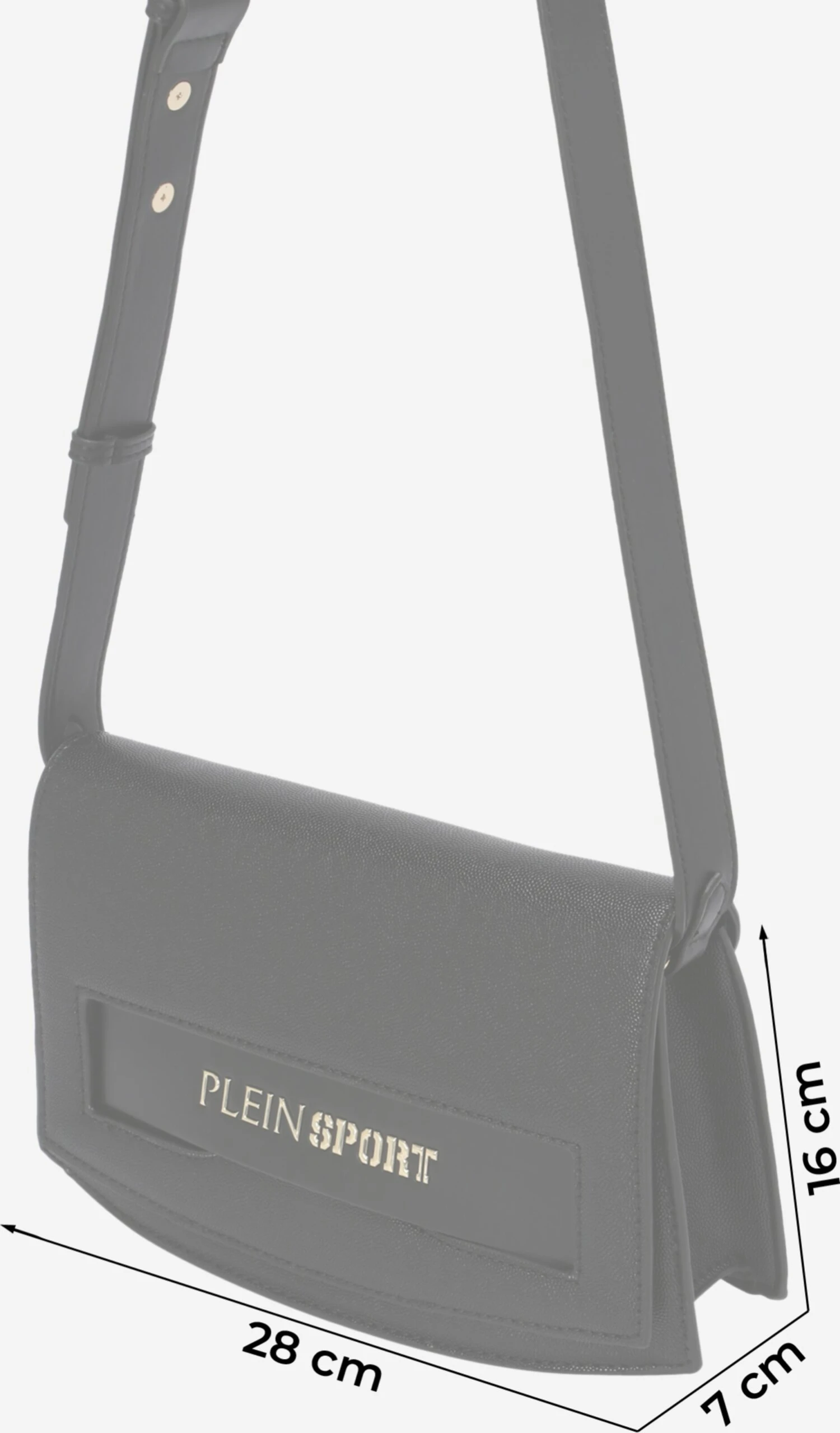 Plein Sport Skulderveske Svart - Bilde 2