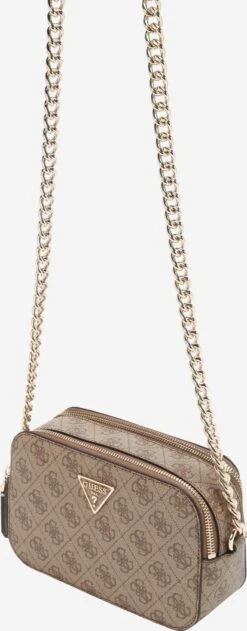 GUESS Skulderveske 'Noelle' Oker / Lysebrun