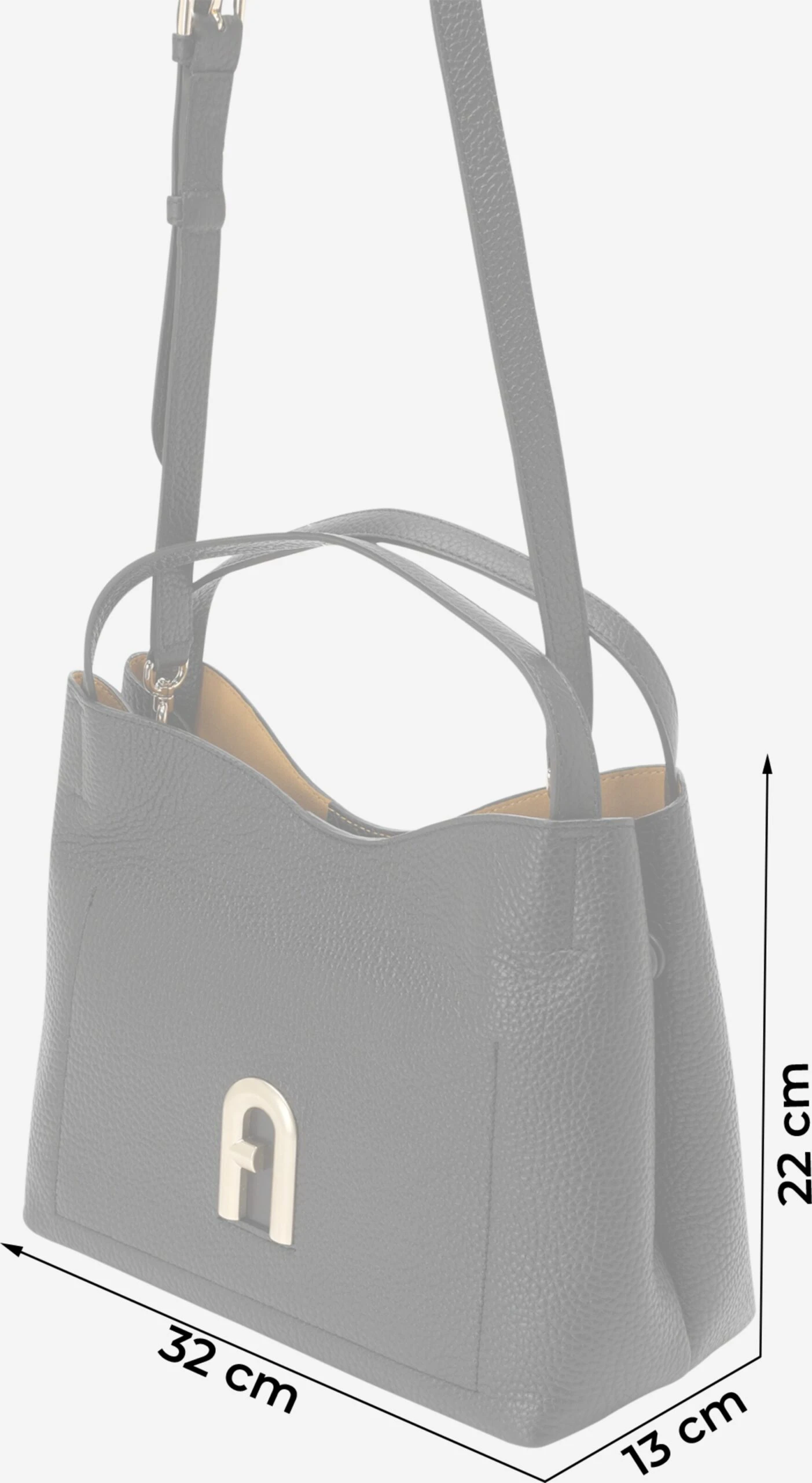 FURLA HÄndveske 'PRIMULA' Svart - Bilde 2