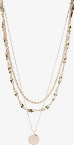 PIECES Kjede 'LEA' Gull