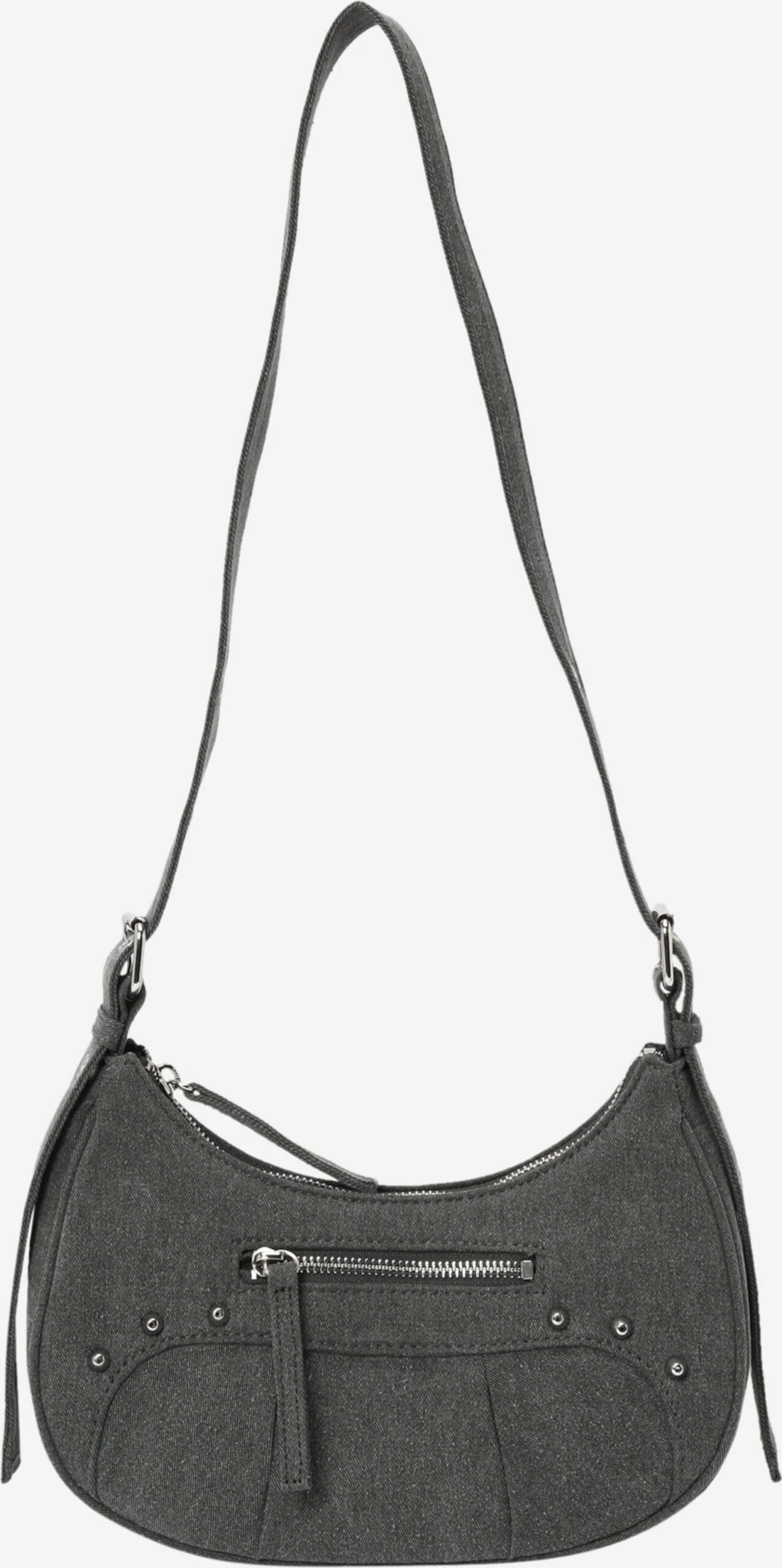 Monki Skulderveske Svartmelert - Bilde 3