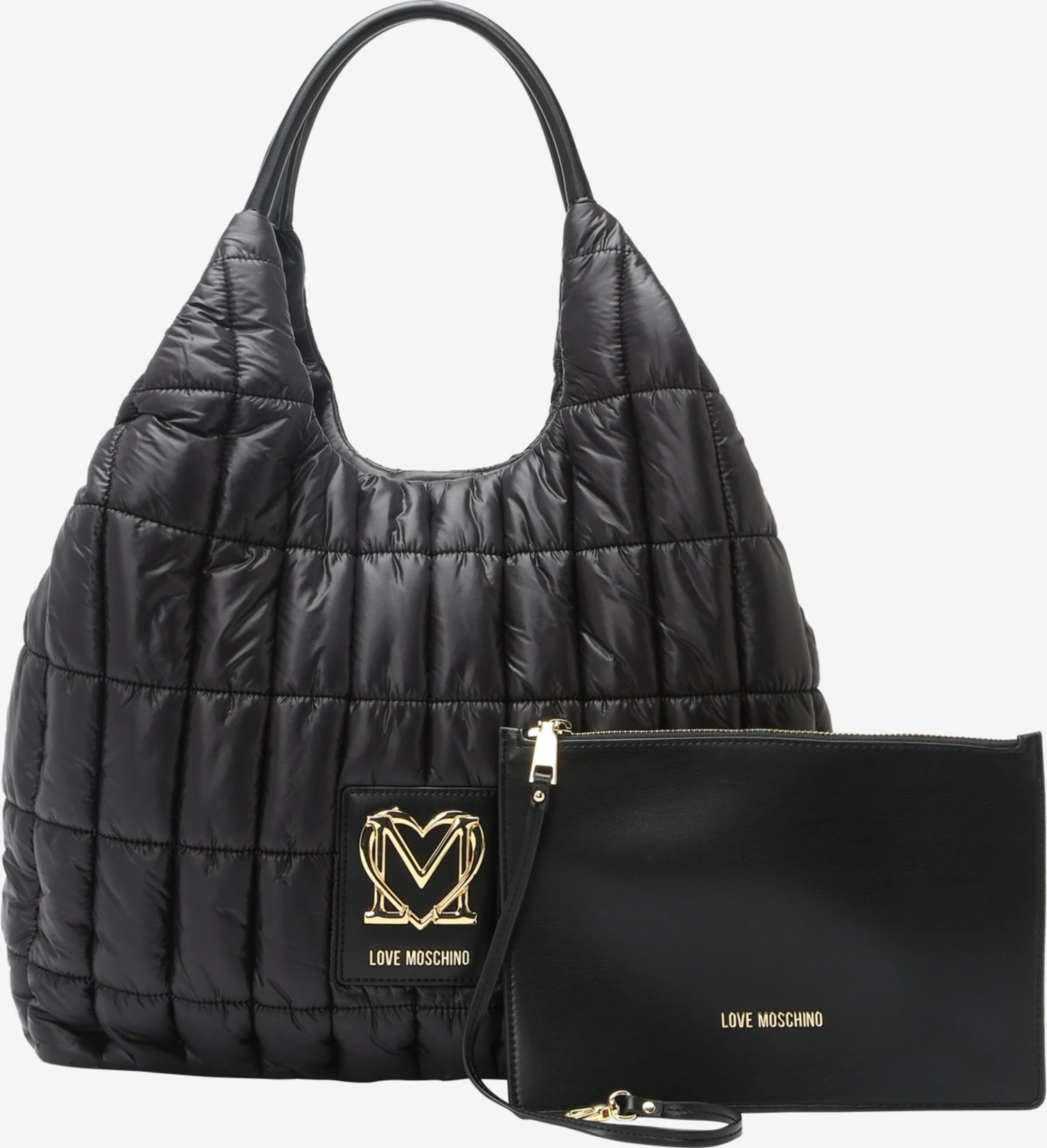 Love Moschino Skulderveske 'THIN' Svart - Bilde 2