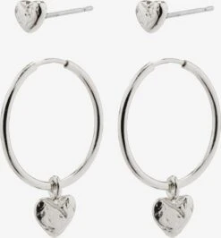 Pilgrim Øredobber 'JAYLA' Sølv