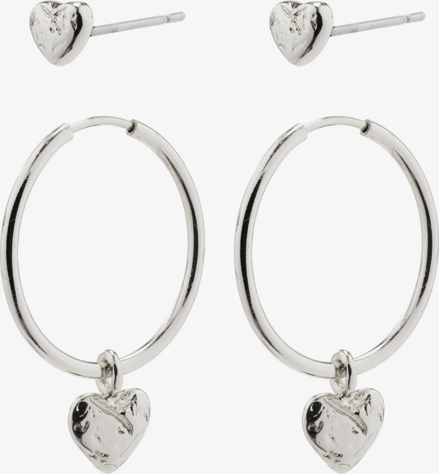 Pilgrim Øredobber 'JAYLA' Sølv