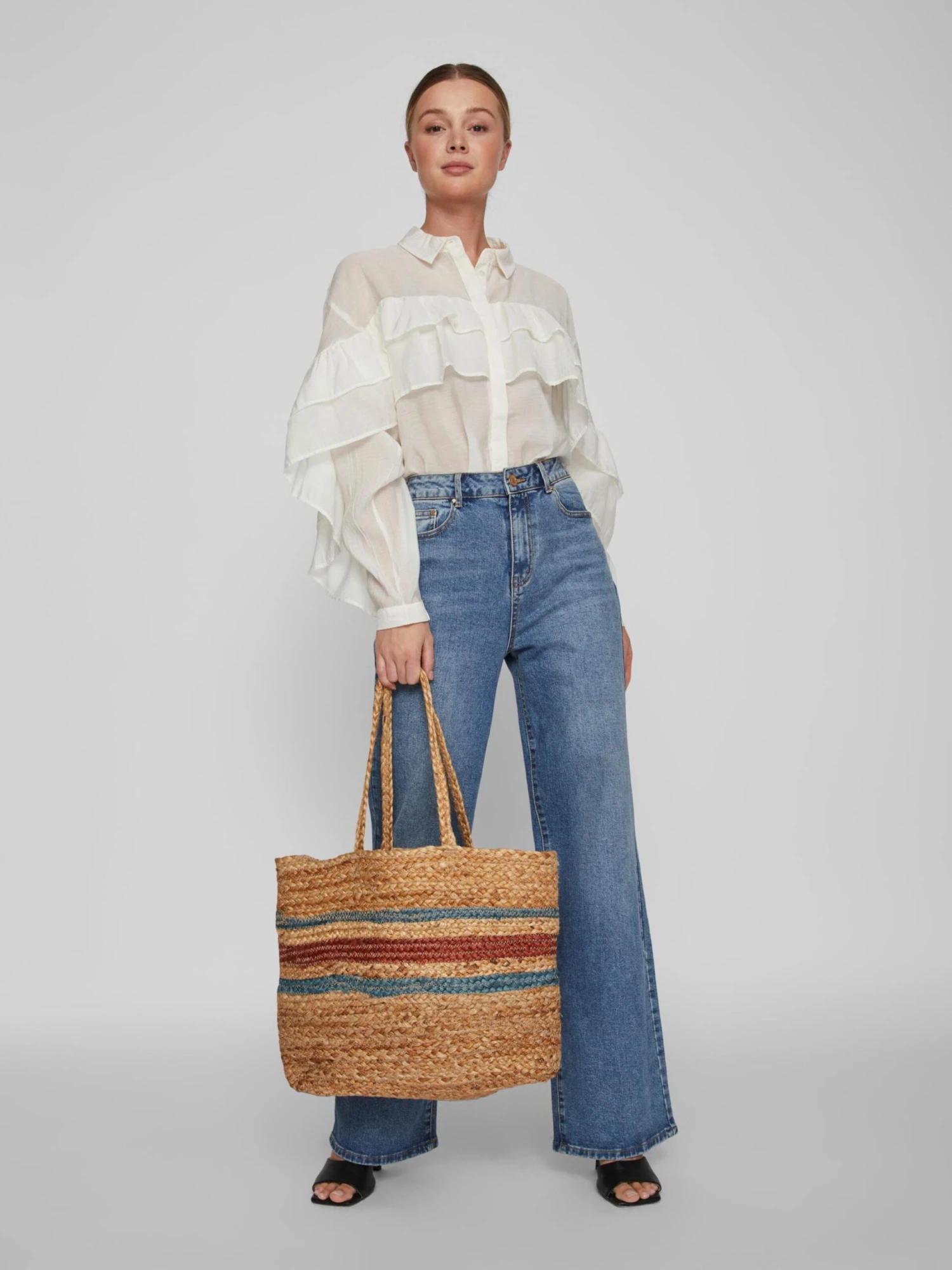 VILA Handleveske 'Peril' Kamel - Bilde 3