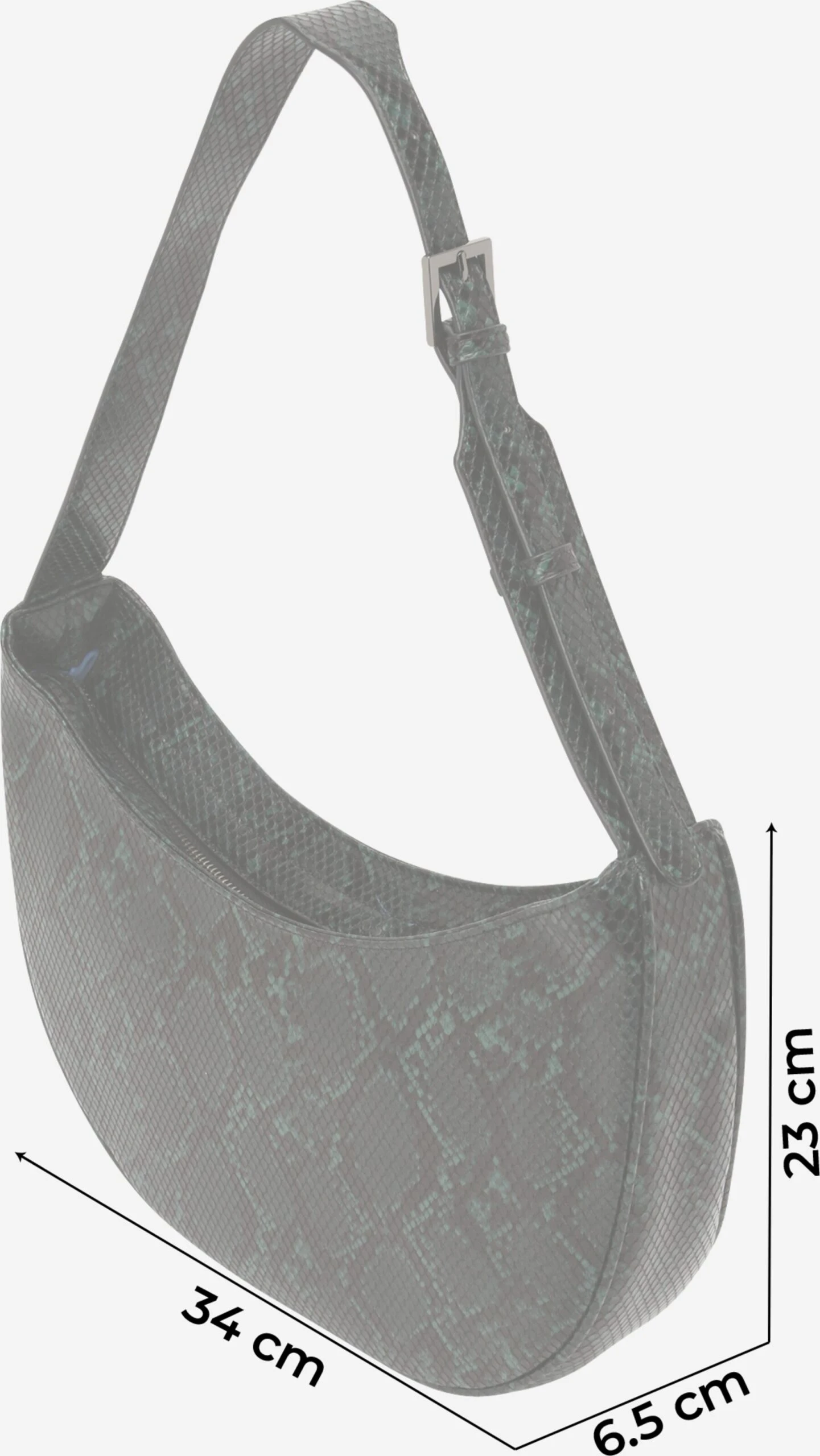 HVISK Skulderveske 'MOON SHELL' Grønn / Mørkegrønn - Bilde 2