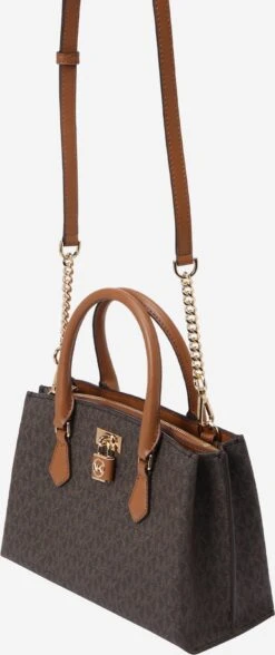 MICHAEL Michael Kors Håndveske 'SATCHEL' Brun / Mørkebrun