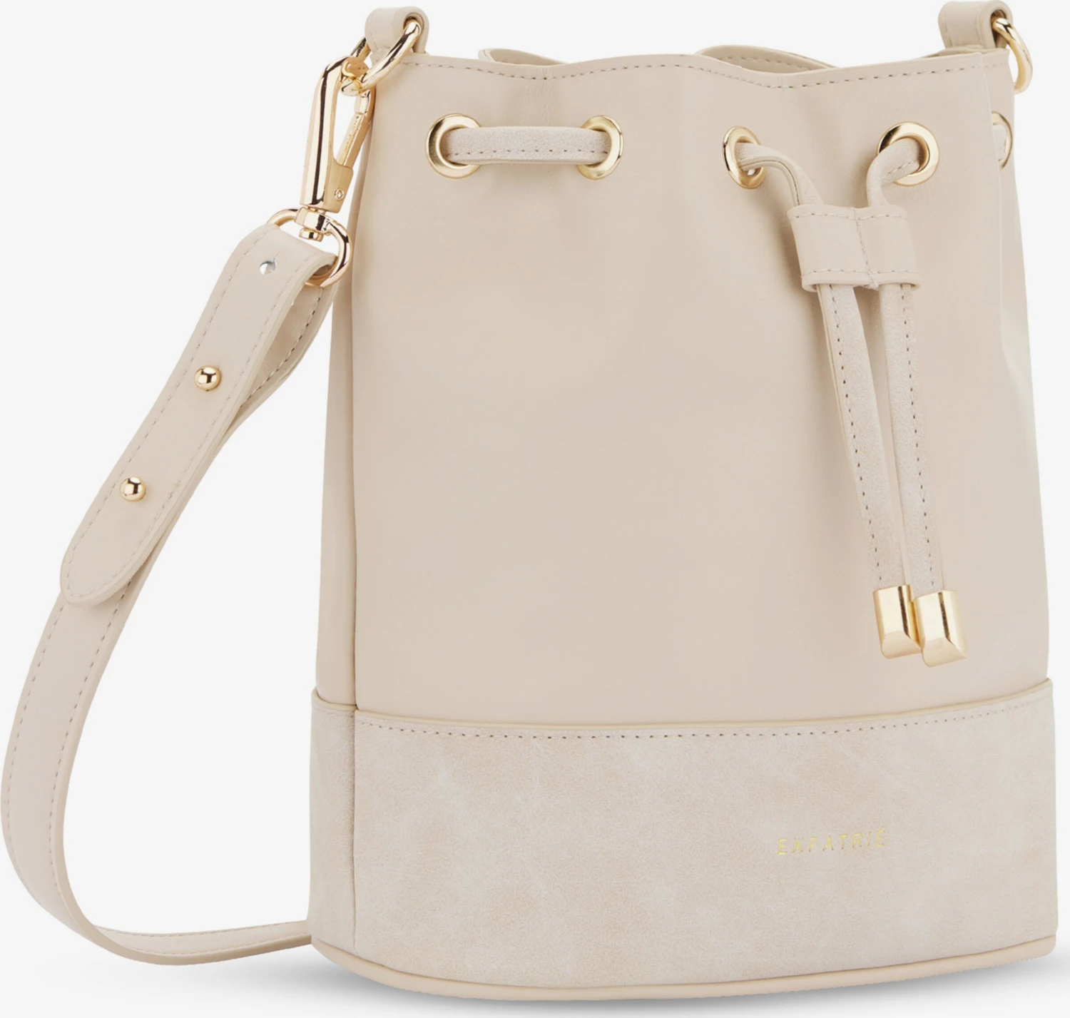 Expatrié Skulderveske 'Sarah Small' Beige - Bilde 2