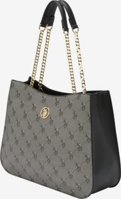 U.S. POLO ASSN. Handleveske 'Hampton' Svart