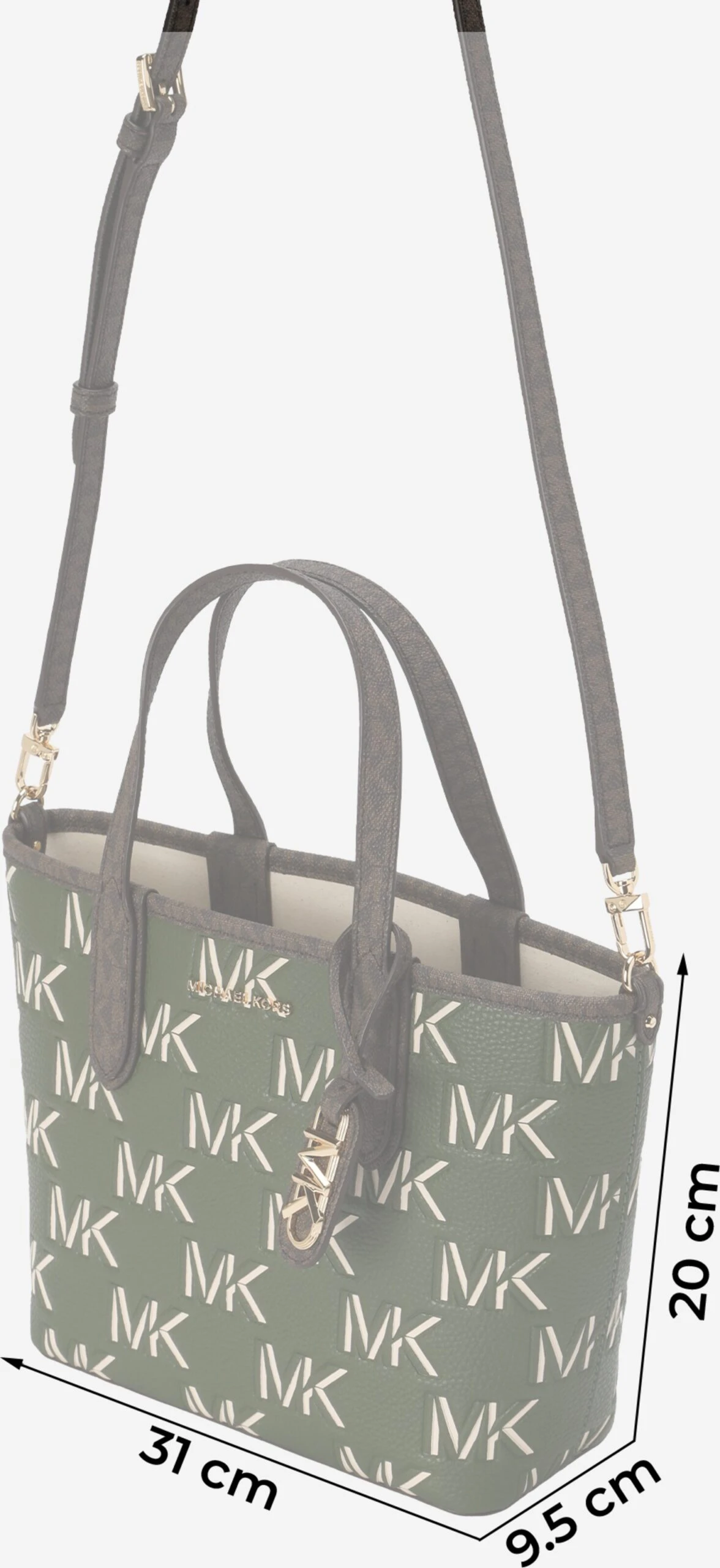 MICHAEL Michael Kors Håndveske Mørkegrønn - Bilde 3