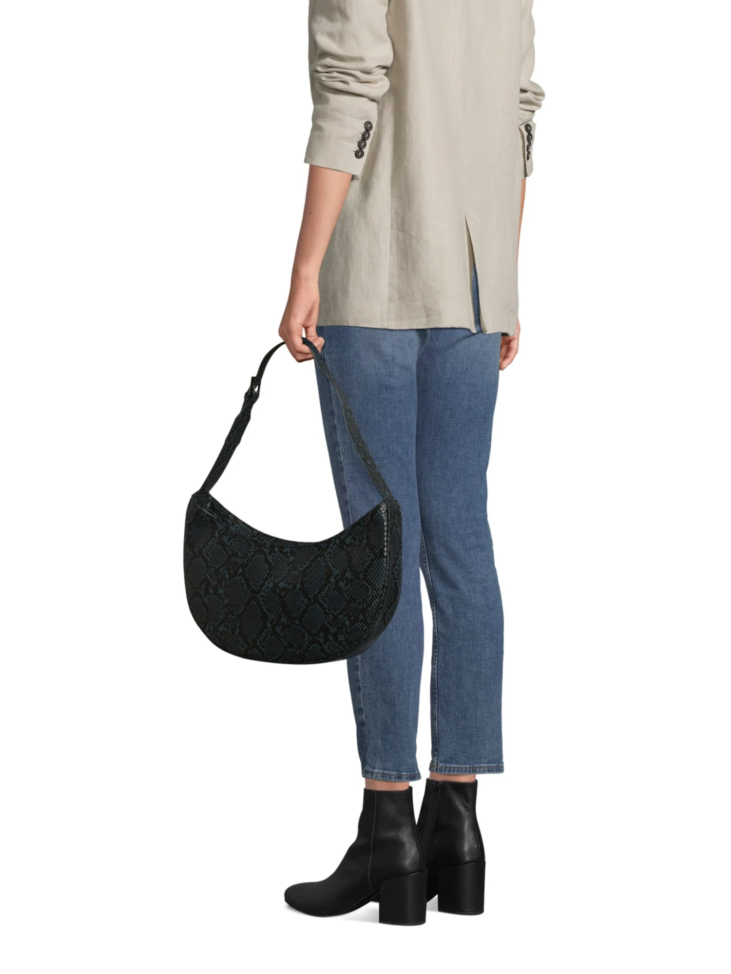 HVISK Skulderveske 'MOON SHELL' Grønn / Mørkegrønn - Bilde 5