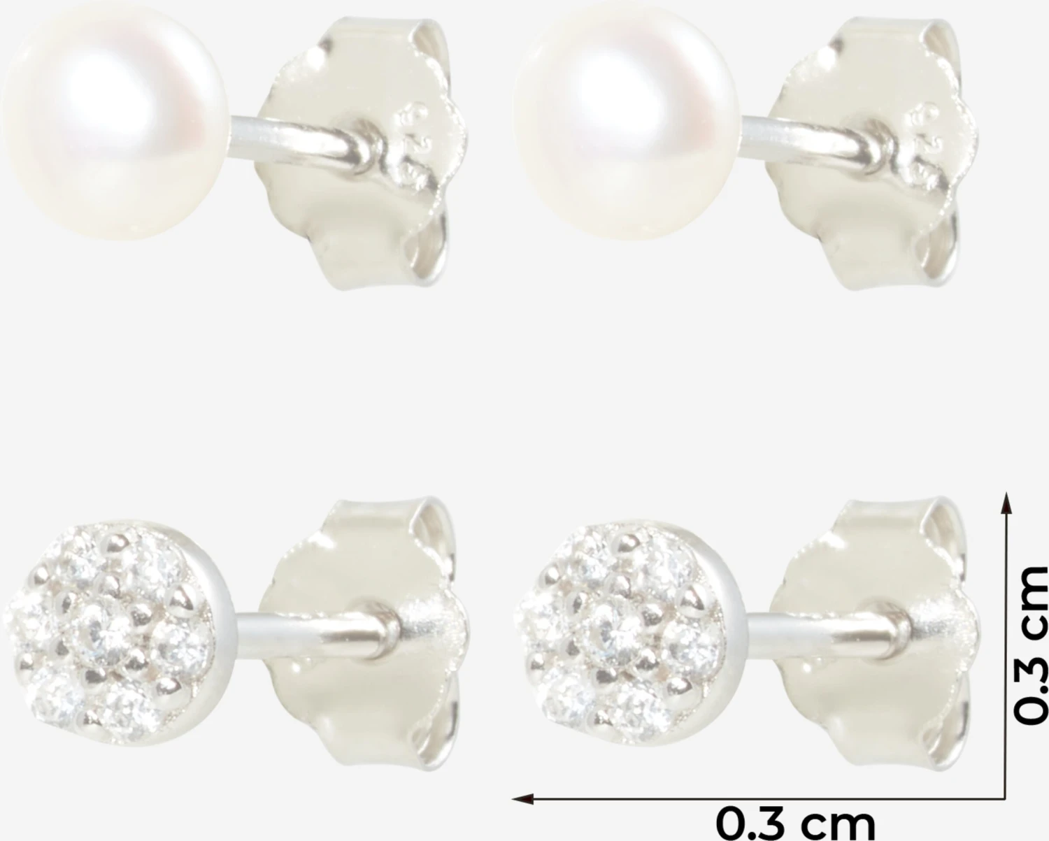 Glanzstücke München Øredobber Sølv - Bilde 2