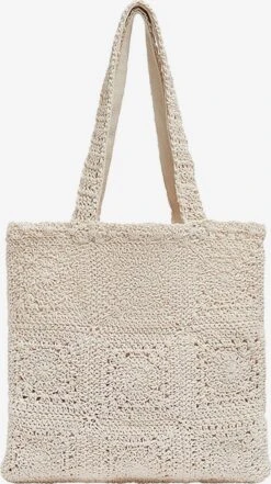 PULL & BEAR Pull&Bear Handleveske Ecru