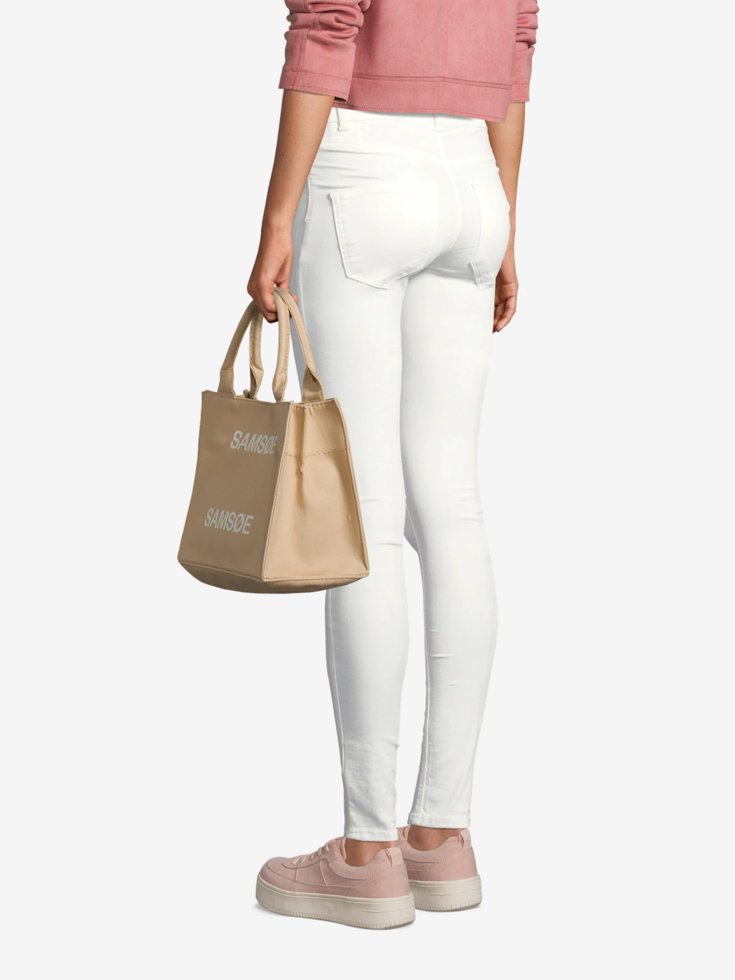 SAMSØE SAMSØE Samsøe Samsøe Handleveske 'BETTY' Beige - Bilde 5