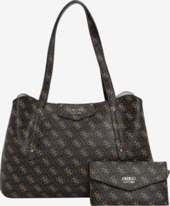 GUESS Handleveske 'Brenton' Kastanjebrun / Cognac