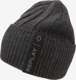 REPLAY Lue 'Berretto' GrÄ / MÞrkegrÄ