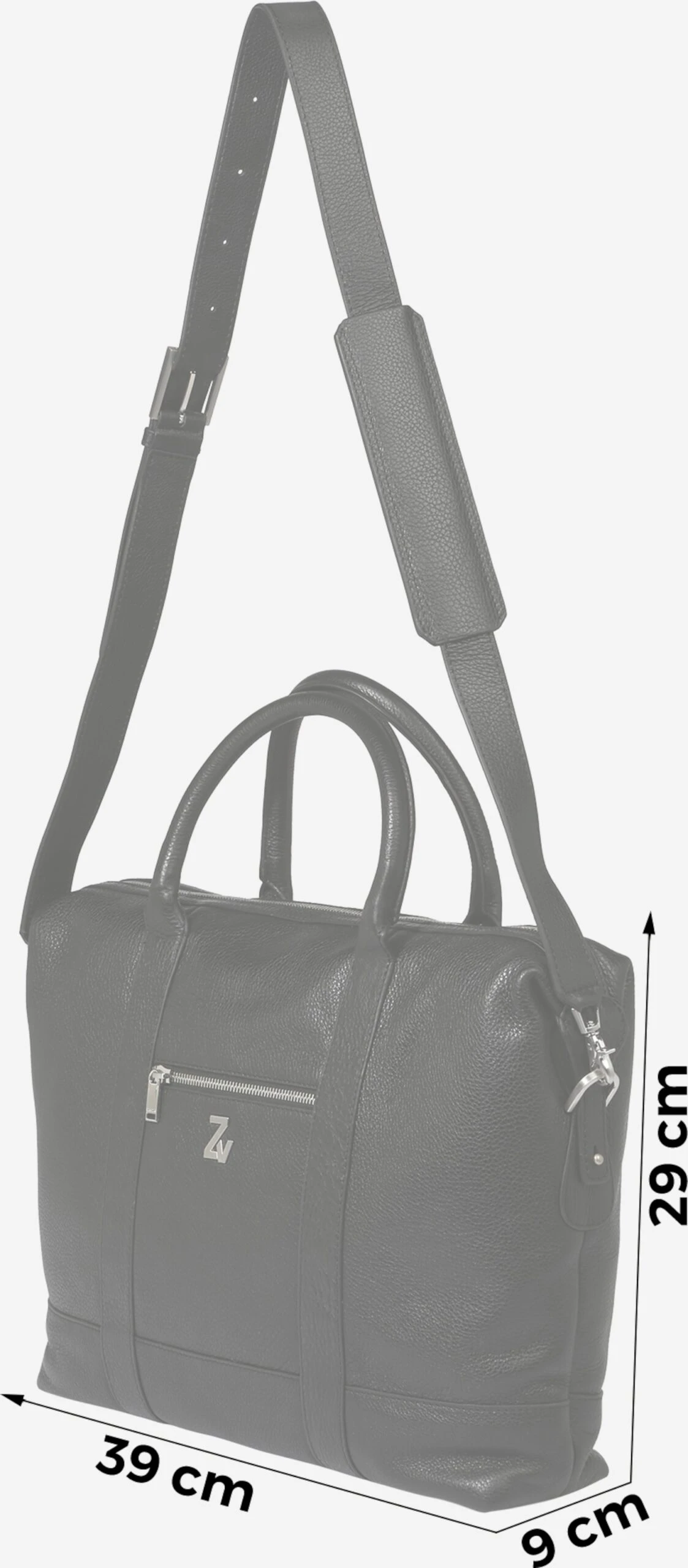 Zadig & Voltaire Dokumentmappe Svart - Bilde 2