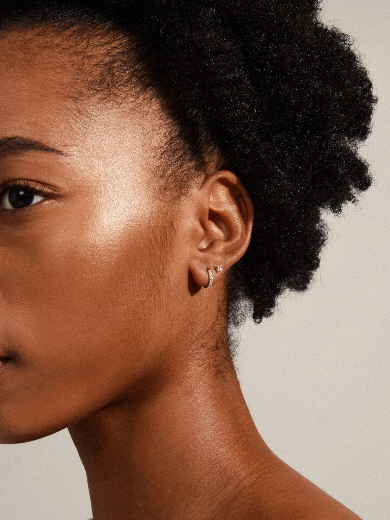 Pilgrim Øredobber 'Mille' Sølv - Bilde 3