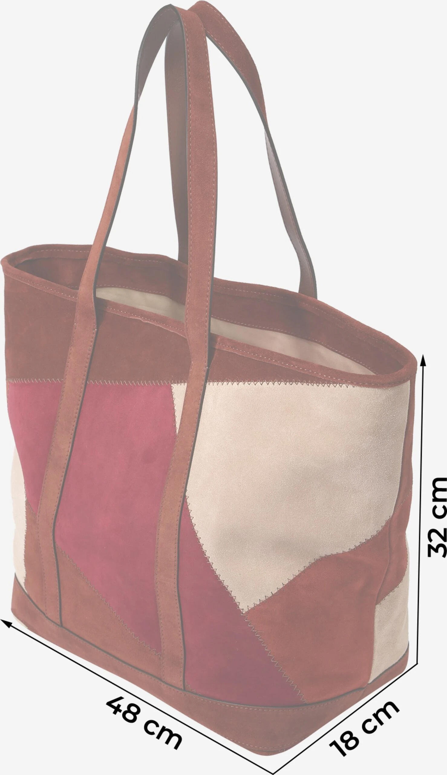 Vanessa Bruno Handleveske Blandingsfarger - Bilde 2