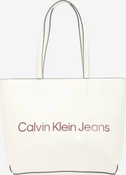Calvin Klein Jeans Handleveske Hvit