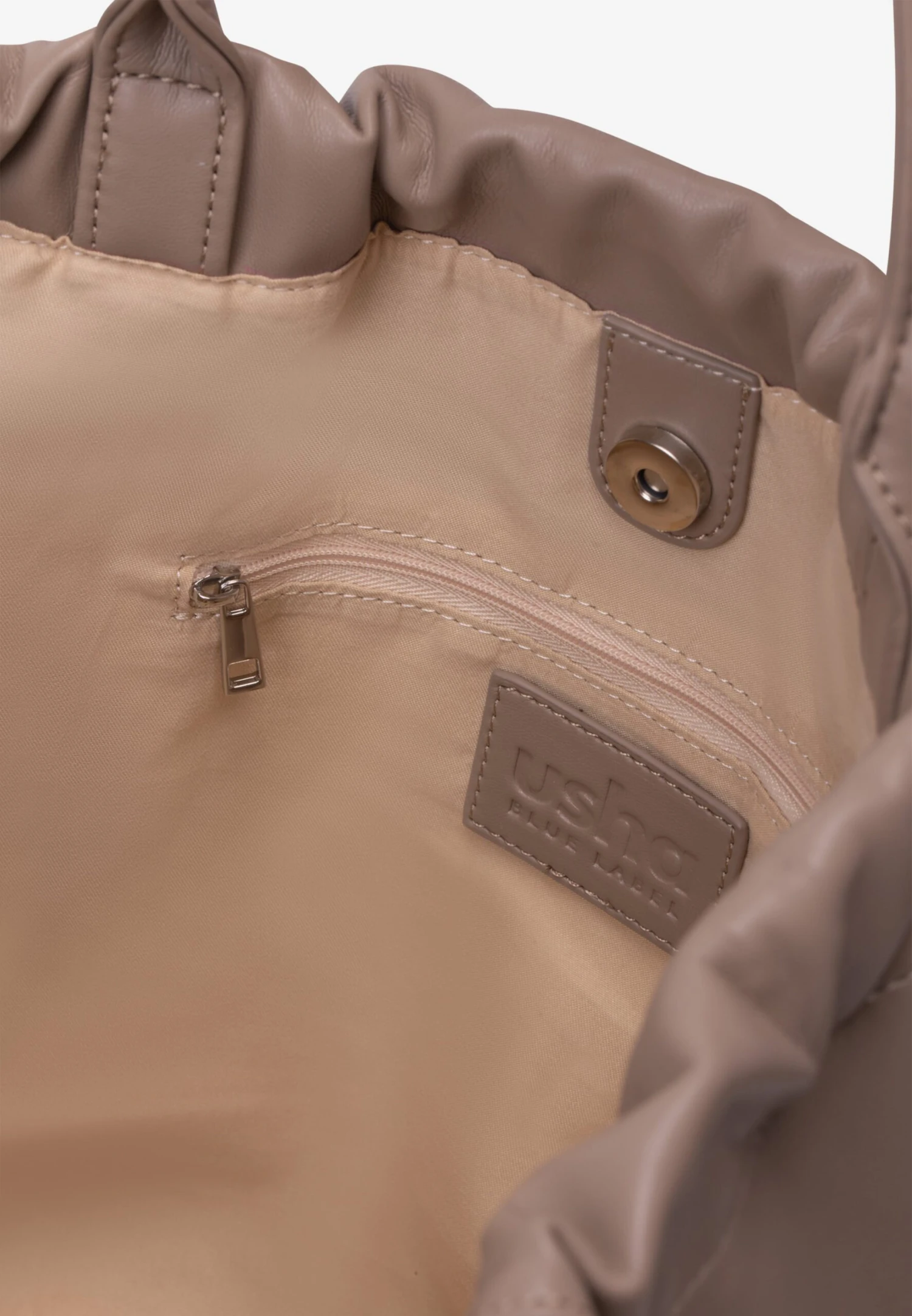 Usha BLUE LABEL Poseveske Mørk Beige - Bilde 4