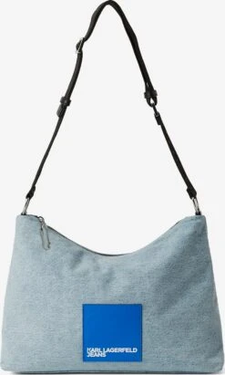 KARL LAGERFELD JEANS Skulderveske LyseblÄ