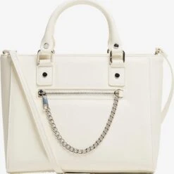 Bershka Håndveske Ullhvit