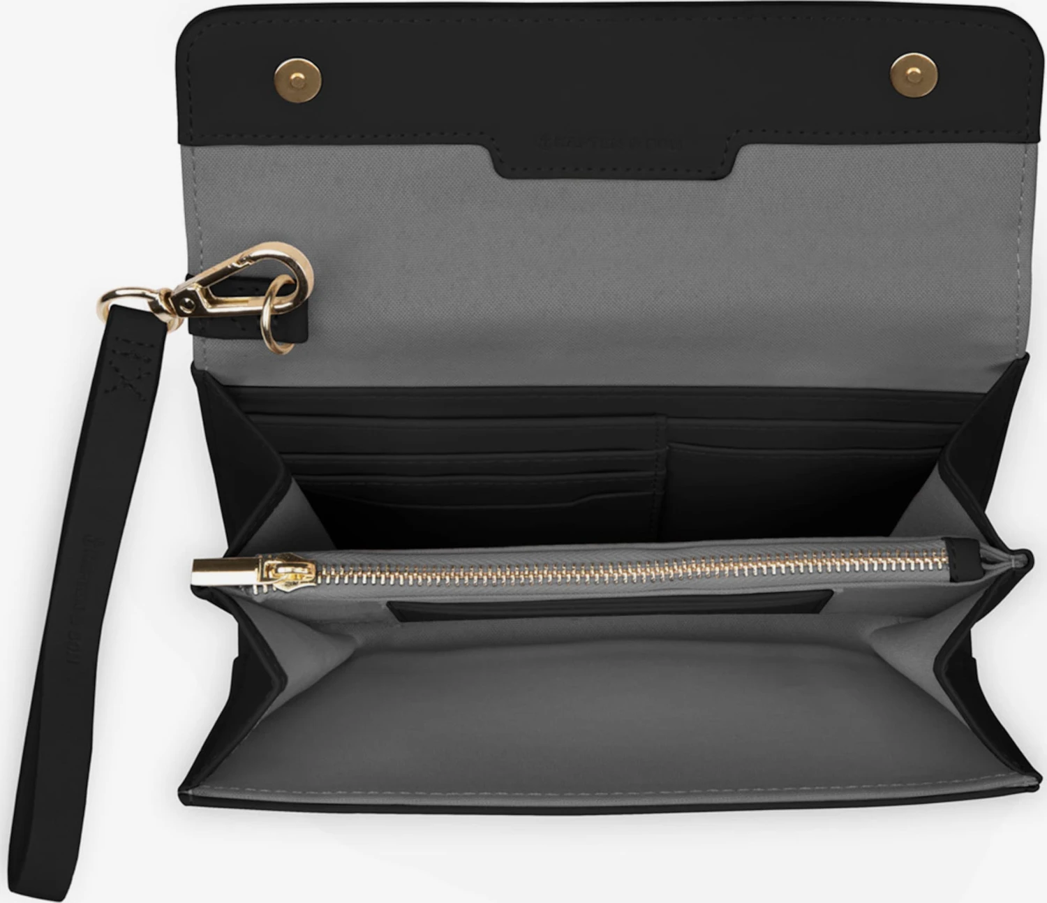 Kapten & Son HÄndveske 'Clutch Wallet Versailles All Black' Svart - Bilde 3