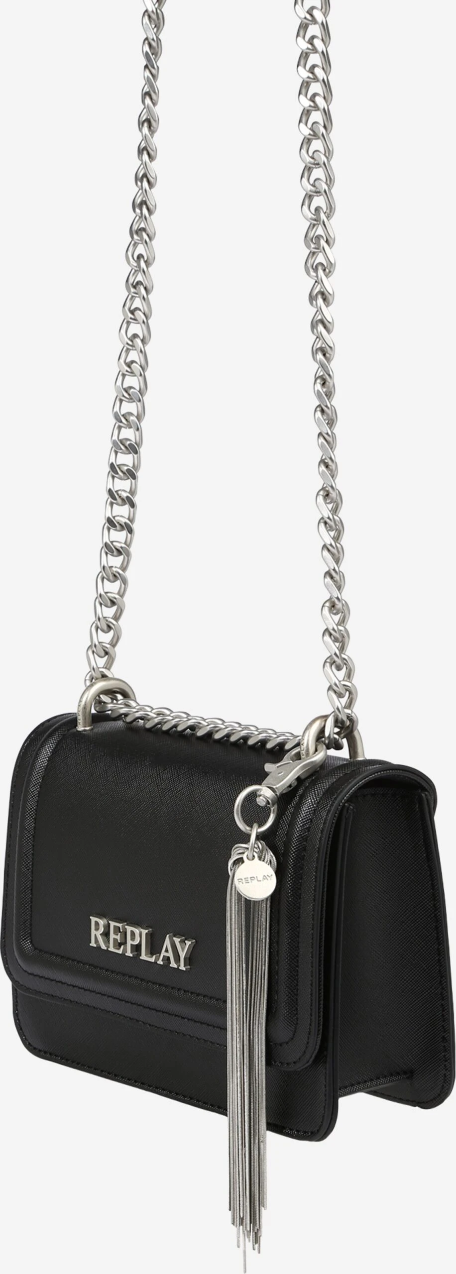 REPLAY Skulderveske Svart