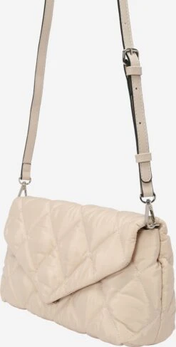 Seidenfelt Manufaktur Håndveske 'Vemp' Kremfarget