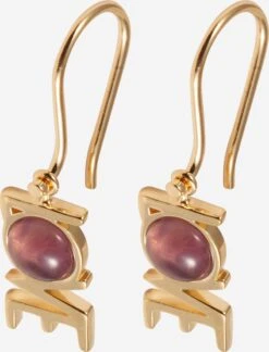 Design Letters Øredobber 'Great Love' Lilla