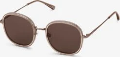 Kapten & Son Solbriller 'Rotterdam Transparent Hazel Brown' Brun