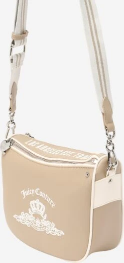Juicy Couture Skulderveske 'Heather' Brungrå / Sølvgrå