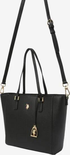 U.S. POLO ASSN. Handleveske 'Jones' Svart