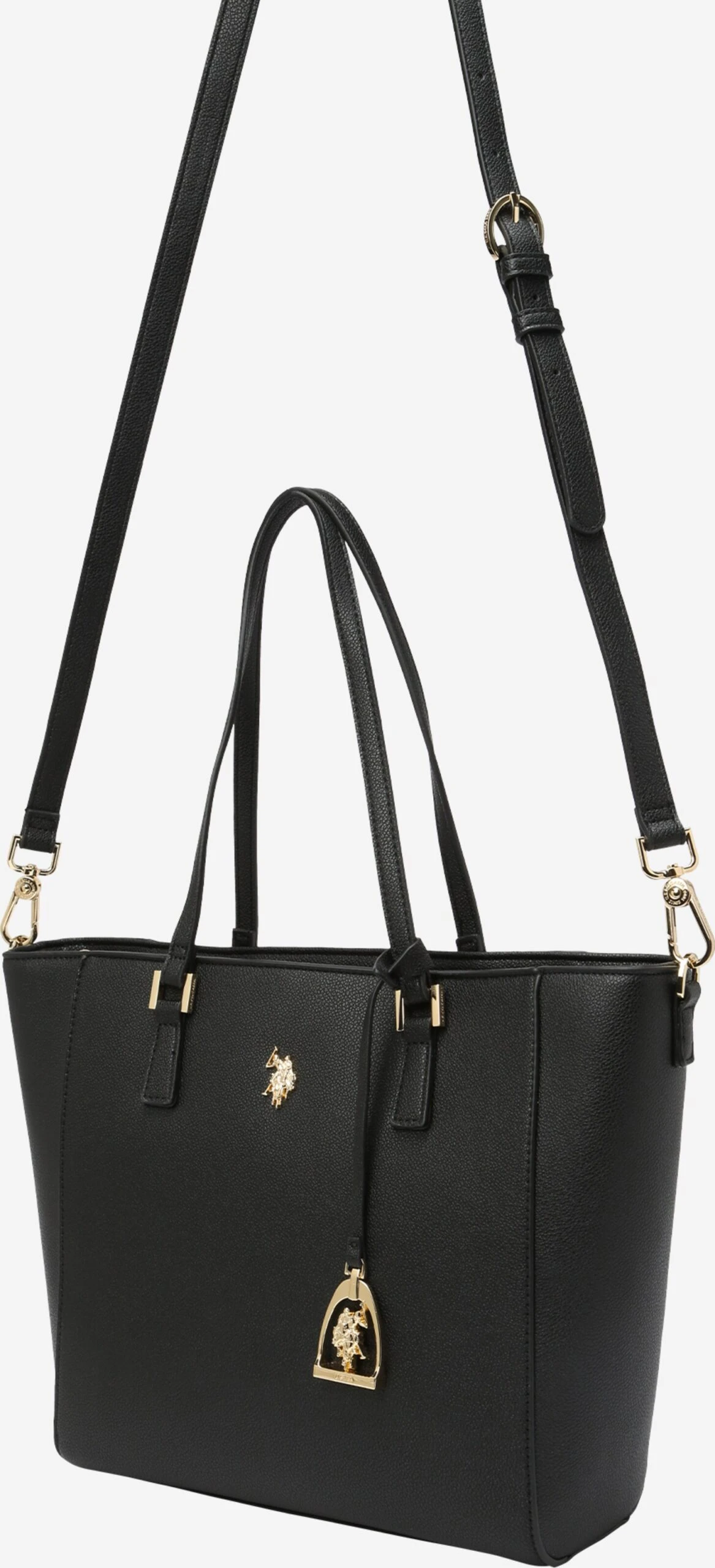 U.S. POLO ASSN. Handleveske 'Jones' Svart