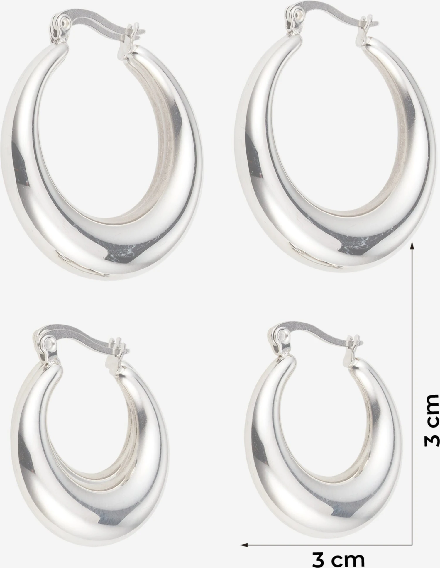 Karolina Kurkova Originals Øredobber 'Bianca' Sølv - Bilde 2