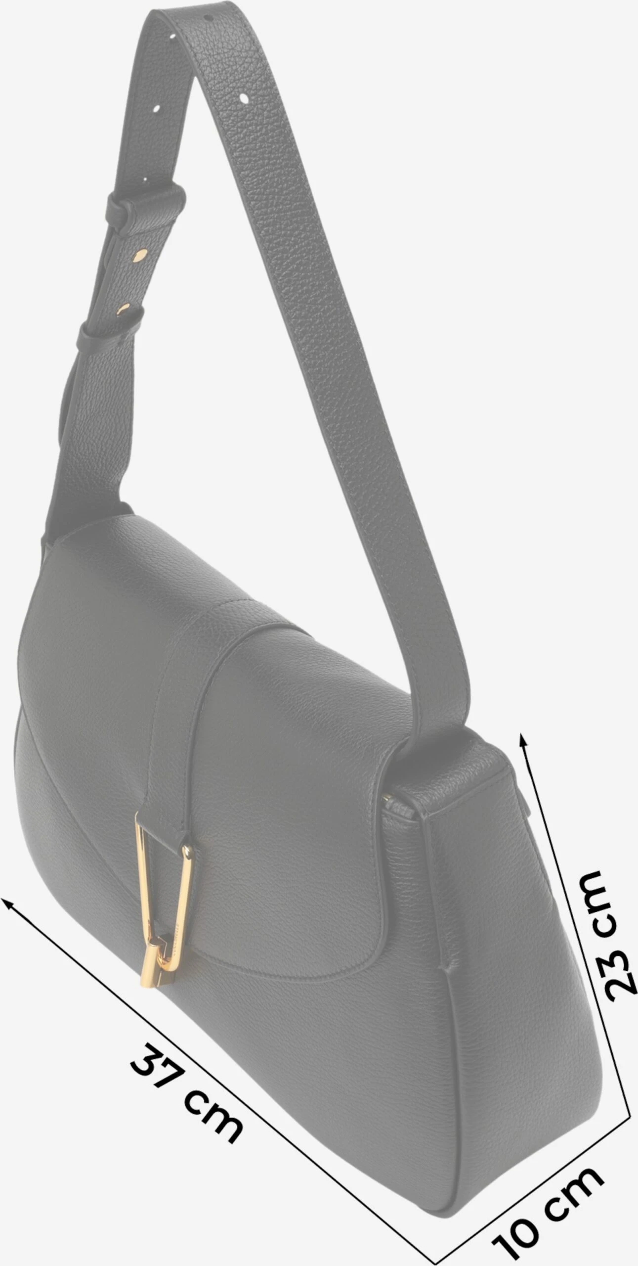 Coccinelle Skulderveske 'HIMMA' Svart - Bilde 2