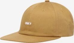 Obey Caps 'Bold' Cognac