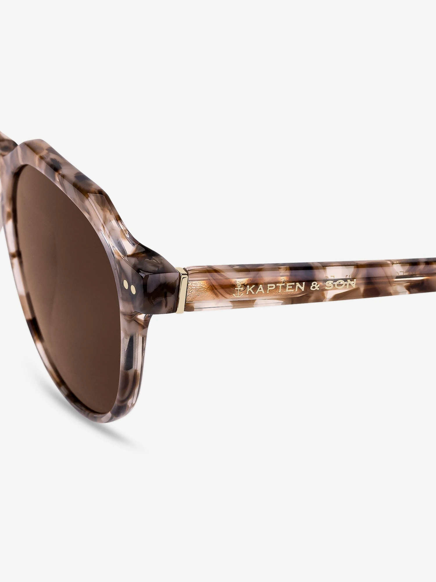 Kapten & Son Solbriller 'Manila Toffee Tortoise Brown' Brun - Bilde 4