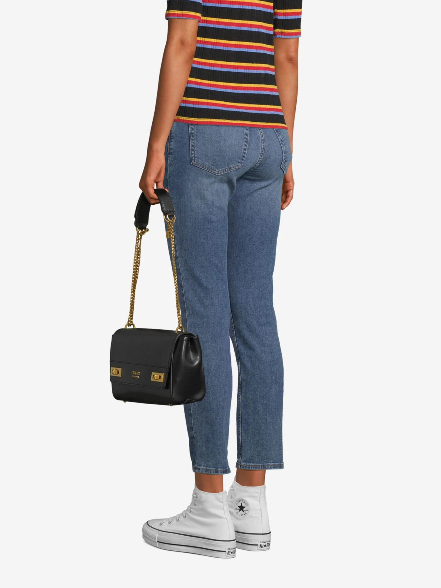 GUESS Skulderveske 'KATEY' Svart - Bilde 5